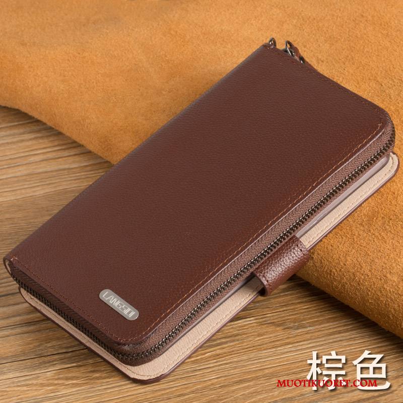 Samsung Galaxy Note 4 Kuori Suojaus Puhelimen Kuoret Aito Nahka Salkku Murtumaton Kotelo Ultra