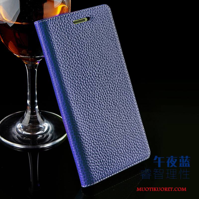 Samsung Galaxy Note 4 Puhelimen Kuoret Nahkakotelo Aito Nahka Simpukka Muokata Kuori Tähti
