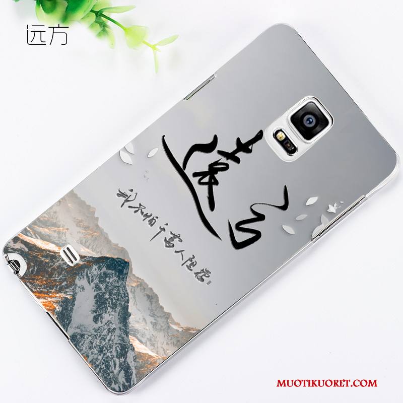 Samsung Galaxy Note 4 Sarjakuva Tähti Suojaus Kotelo Kuori Puhelimen Kuoret Vihreä