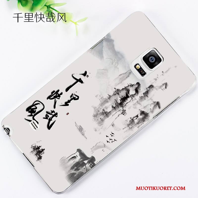 Samsung Galaxy Note 4 Sarjakuva Tähti Suojaus Kotelo Kuori Puhelimen Kuoret Vihreä