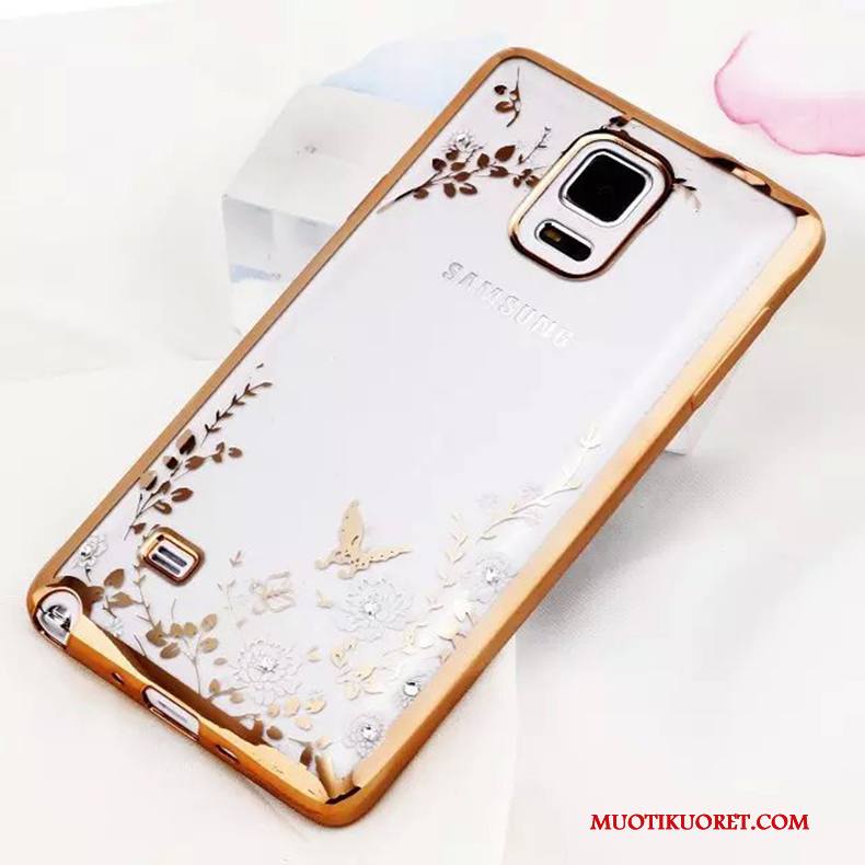 Samsung Galaxy Note 4 Silikoni Kuori Kotelo Puhelimen Pehmeä Neste Hemming Murtumaton