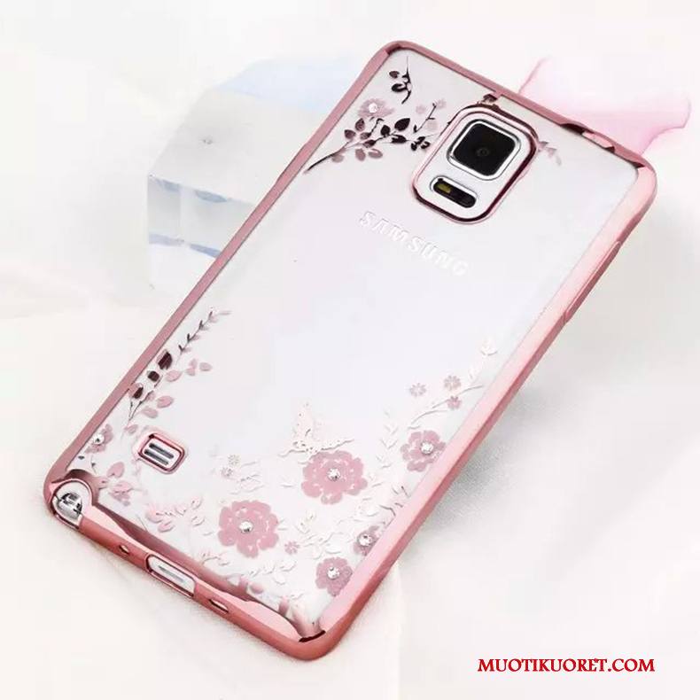 Samsung Galaxy Note 4 Silikoni Kuori Kotelo Puhelimen Pehmeä Neste Hemming Murtumaton