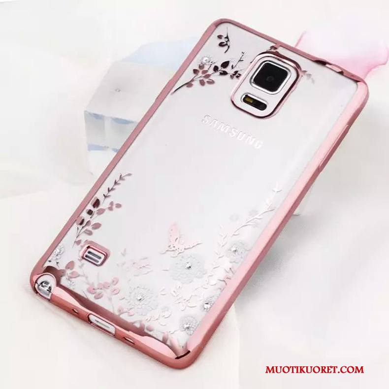Samsung Galaxy Note 4 Silikoni Kuori Kotelo Puhelimen Pehmeä Neste Hemming Murtumaton
