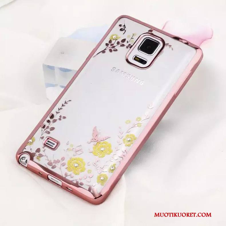 Samsung Galaxy Note 4 Silikoni Kuori Kotelo Puhelimen Pehmeä Neste Hemming Murtumaton