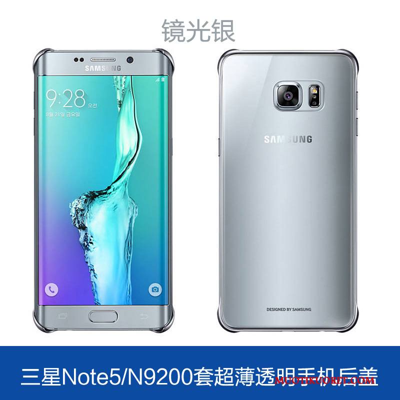 Samsung Galaxy Note 5 Kuori Puhelimen Kulta Tähti Kotelo Ultra Läpinäkyvä Suojaus