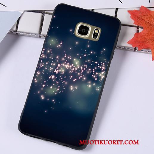 Samsung Galaxy Note 5 Kuori Sarjakuva Musta Tähti Murtumaton Ripustettavat Koristeet Uusi Hemming