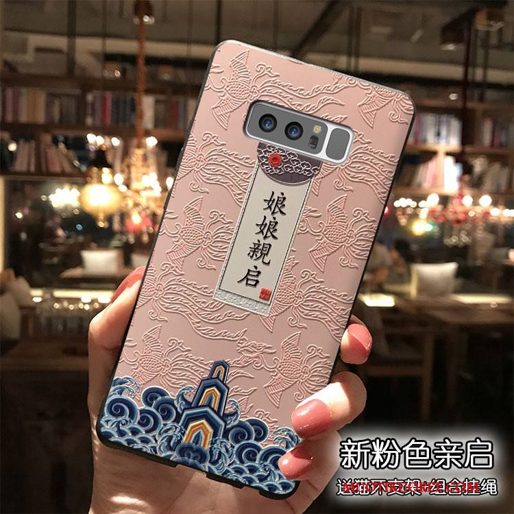 Samsung Galaxy Note 5 Kuori Silikoni Kotelo Tähti Puhelimen Kuoret Ripustettavat Koristeet All Inclusive Murtumaton