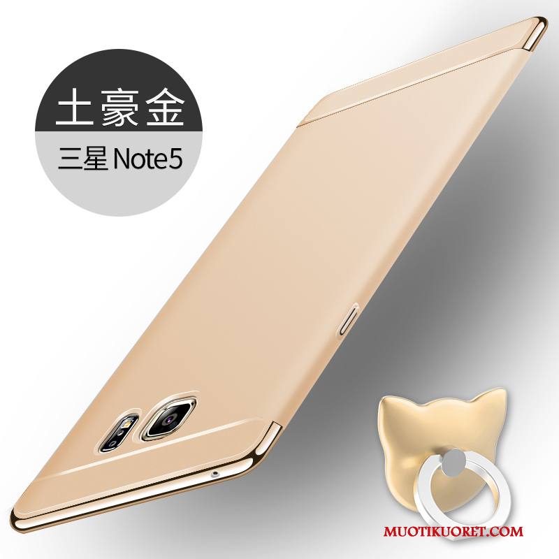 Samsung Galaxy Note 5 Kuori Tähti Murtumaton Suojaus Sininen Kotelo Kova Persoonallisuus