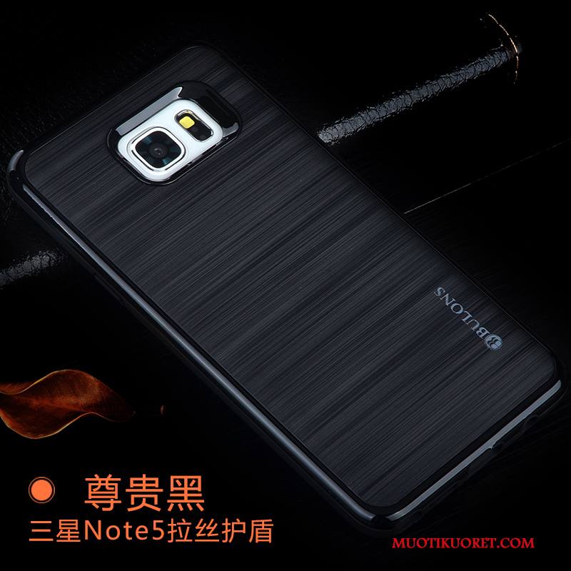 Samsung Galaxy Note 5 Kuori Tähti Pehmeä Neste Suojaus Silikoni Trendi Harmaa Puhelimen Kuoret