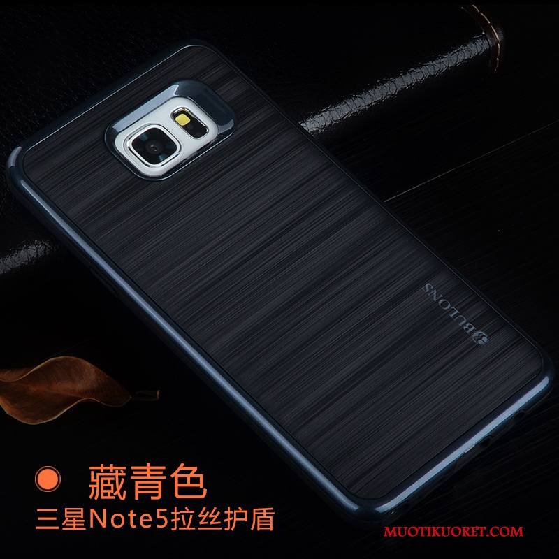 Samsung Galaxy Note 5 Kuori Tähti Pehmeä Neste Suojaus Silikoni Trendi Harmaa Puhelimen Kuoret