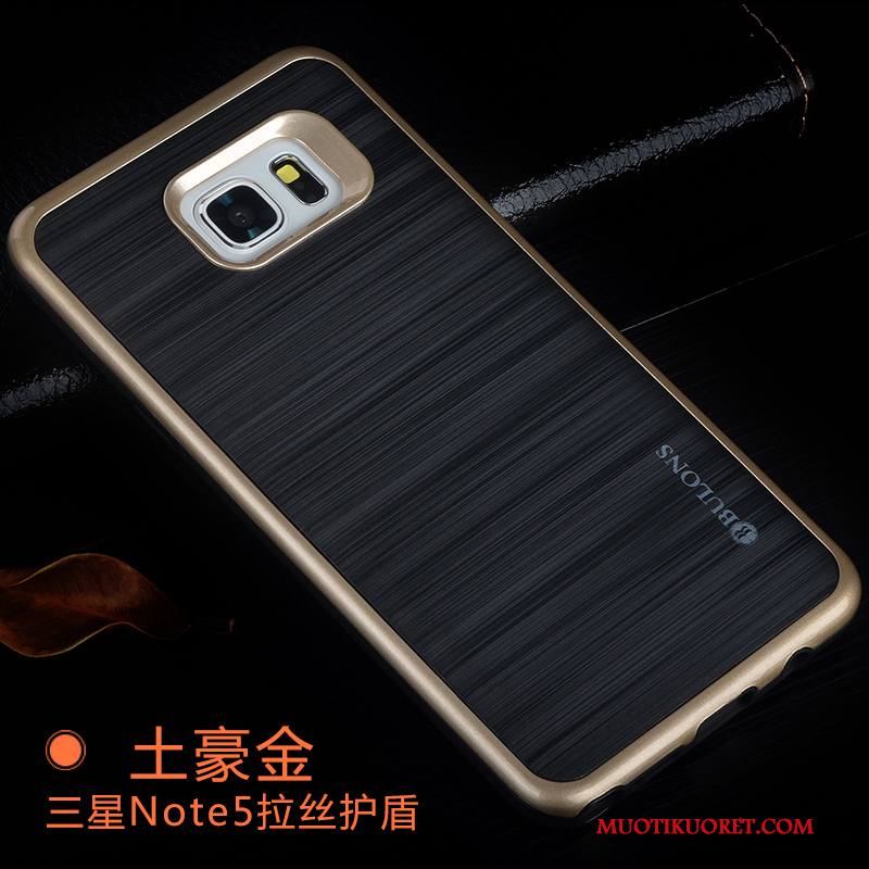 Samsung Galaxy Note 5 Kuori Tähti Pehmeä Neste Suojaus Silikoni Trendi Harmaa Puhelimen Kuoret