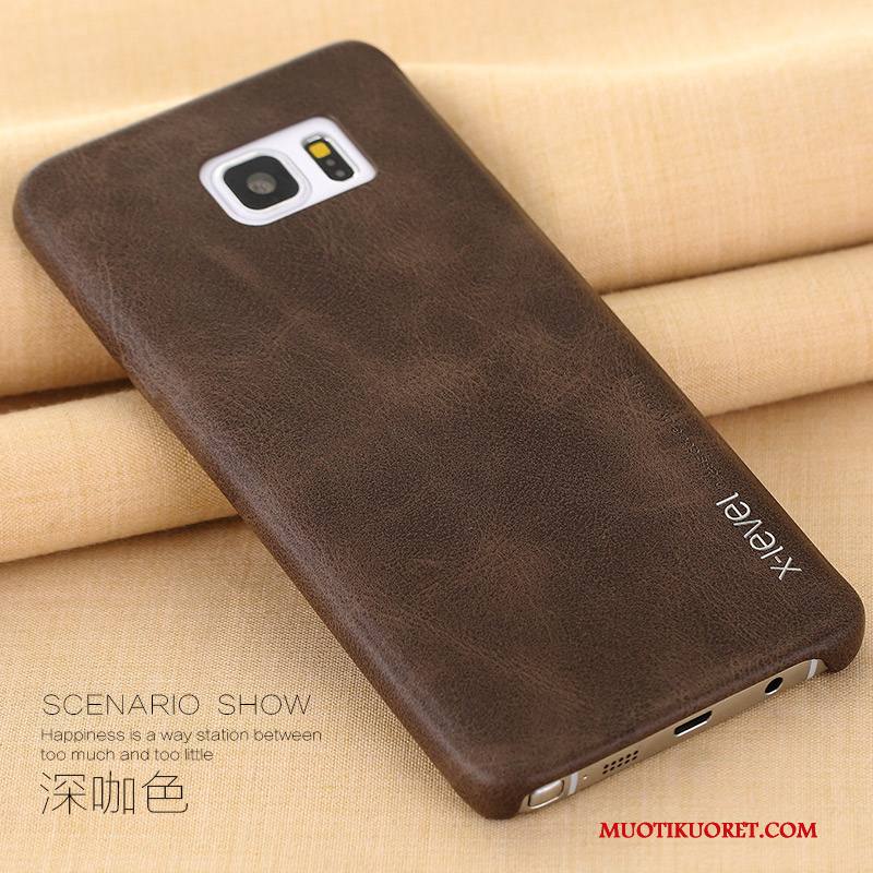 Samsung Galaxy Note 5 Kuori Ultra Kotelo Tähti Punainen Puhelimen Kuoret Murtumaton Ohut