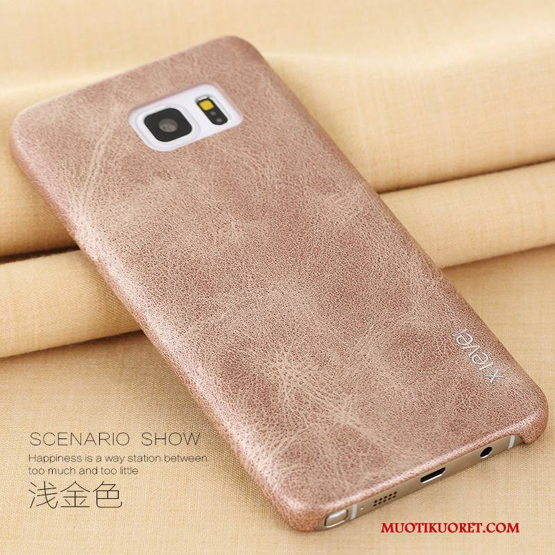 Samsung Galaxy Note 5 Kuori Ultra Kotelo Tähti Punainen Puhelimen Kuoret Murtumaton Ohut