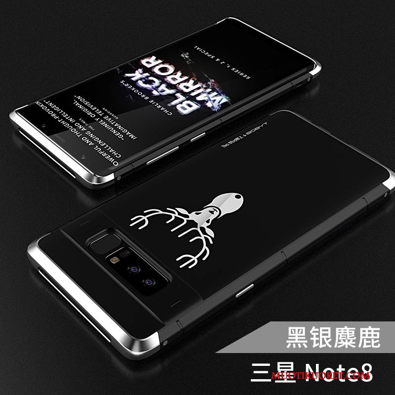 Samsung Galaxy Note 8 Kuori All Inclusive Hopea Persoonallisuus Tähti Puhelimen Kuoret Ohut Metalli