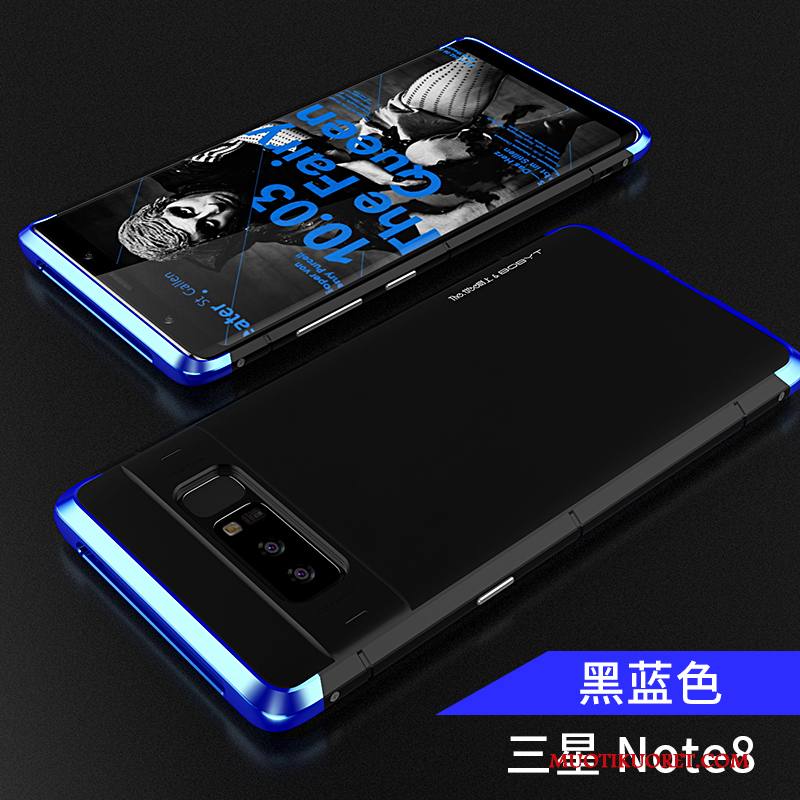 Samsung Galaxy Note 8 Kuori All Inclusive Hopea Persoonallisuus Tähti Puhelimen Kuoret Ohut Metalli
