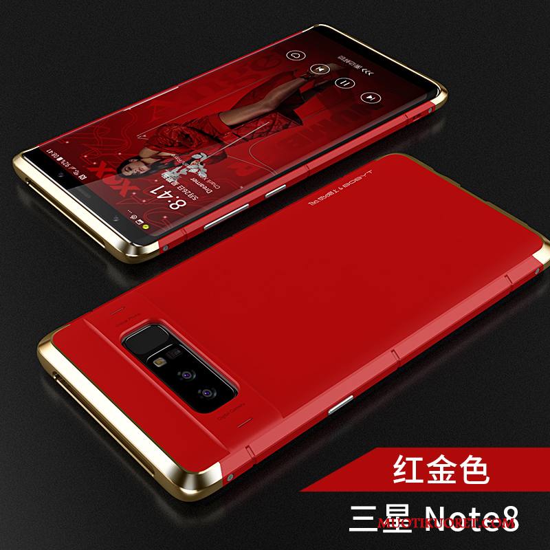 Samsung Galaxy Note 8 Kuori All Inclusive Hopea Persoonallisuus Tähti Puhelimen Kuoret Ohut Metalli
