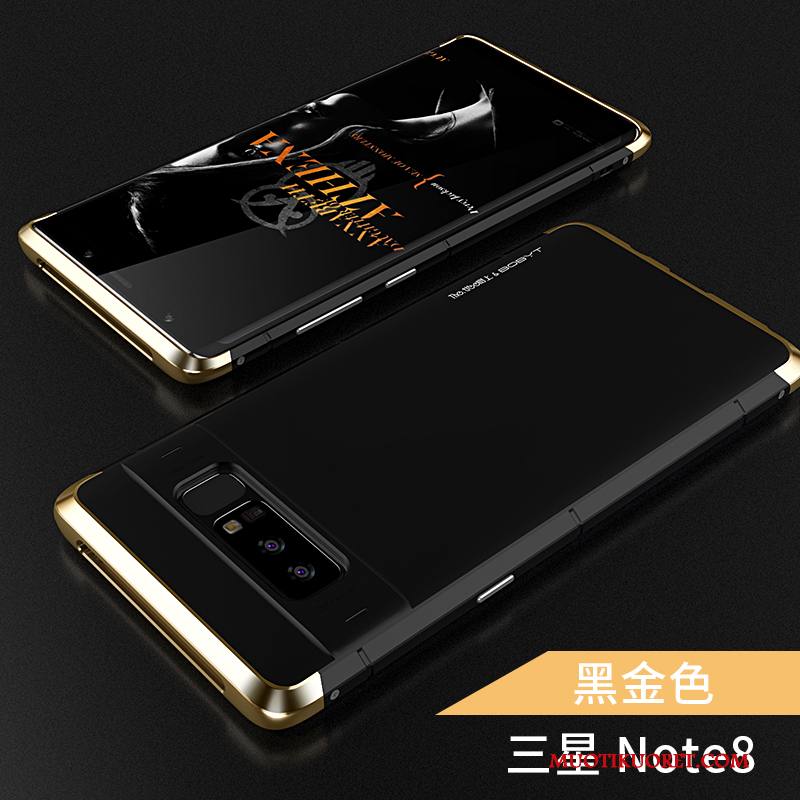 Samsung Galaxy Note 8 Kuori All Inclusive Hopea Persoonallisuus Tähti Puhelimen Kuoret Ohut Metalli