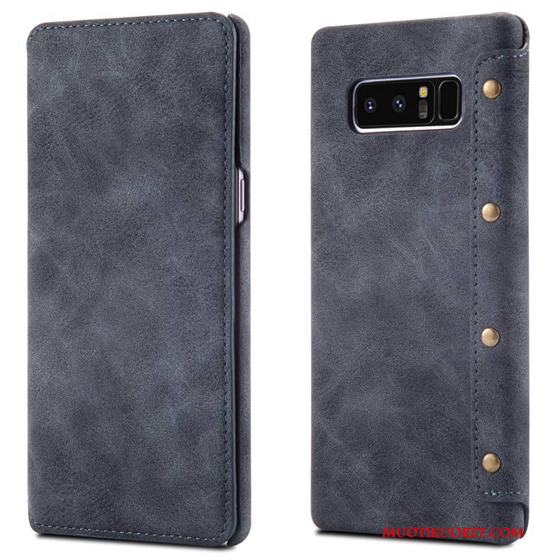 Samsung Galaxy Note 8 Kuori Kova Tähti Puhelimen Kuoret Suojaus Ohut Trendi Pesty Suede