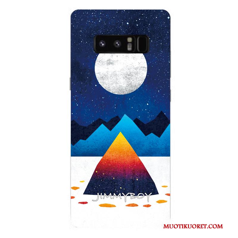 Samsung Galaxy Note 8 Kuori Puhelimen Suojaus Kotelo All Inclusive Sininen Puhelimen Kuoret Tähti