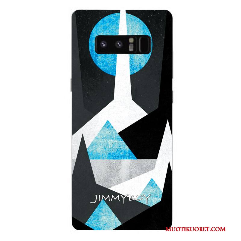 Samsung Galaxy Note 8 Kuori Puhelimen Suojaus Kotelo All Inclusive Sininen Puhelimen Kuoret Tähti
