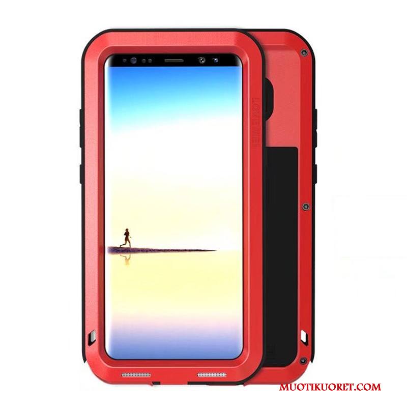 Samsung Galaxy Note 8 Metalli Puhelimen All Inclusive Kuori Tähti Kehys Kotelo