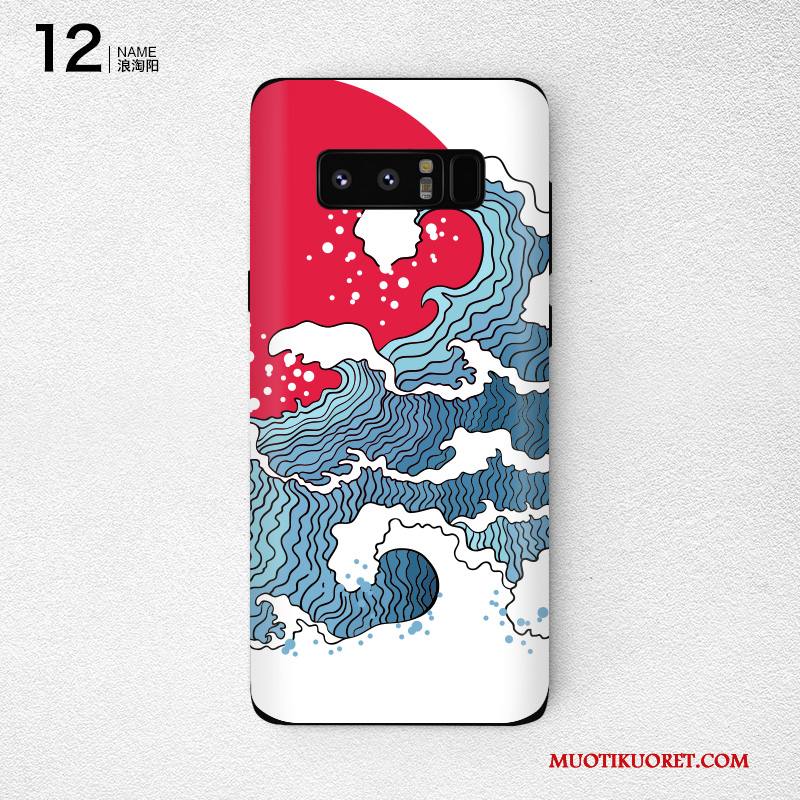 Samsung Galaxy Note 8 Väriset Näytönsuojus Suojaus Puhelimen Violetti Tähti Kuori