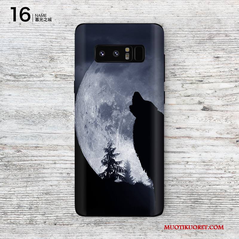 Samsung Galaxy Note 8 Väriset Näytönsuojus Suojaus Puhelimen Violetti Tähti Kuori
