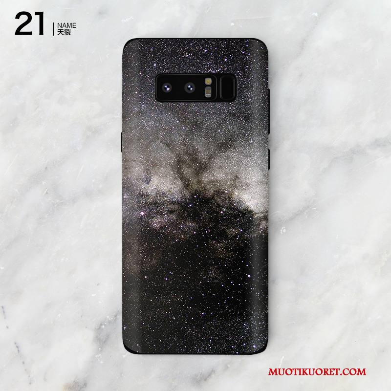 Samsung Galaxy Note 8 Väriset Näytönsuojus Suojaus Puhelimen Violetti Tähti Kuori