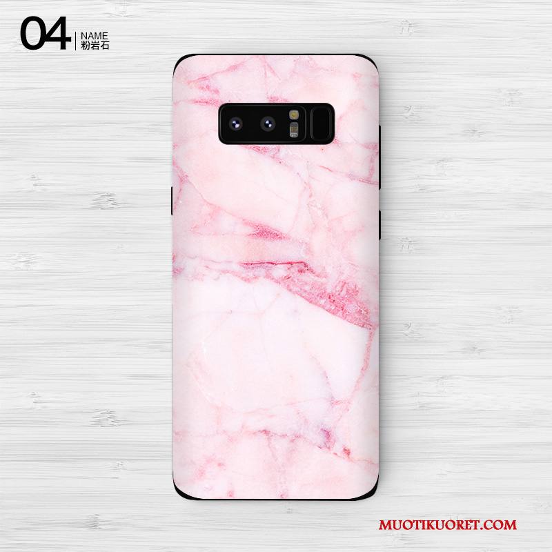 Samsung Galaxy Note 8 Väriset Näytönsuojus Suojaus Puhelimen Violetti Tähti Kuori