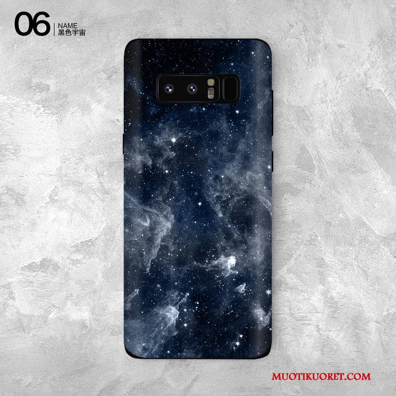 Samsung Galaxy Note 8 Väriset Näytönsuojus Suojaus Puhelimen Violetti Tähti Kuori