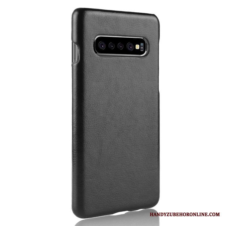 Samsung Galaxy S10 5g Suojaus Puhelimen Kuoret Tähti Kova Kuori Kotelo Nahka