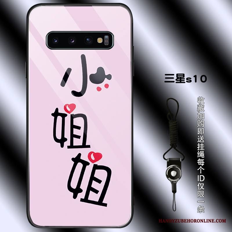 Samsung Galaxy S10 Kuori Persoonallisuus Kotelo Murtumaton Silikoni Suojaus Trendi Yksinkertainen