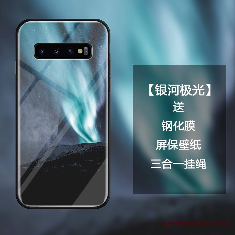 Samsung Galaxy S10+ Kuori Tila All Inclusive Luova Murtumaton Ylellisyys Ripustettavat Koristeet Tähti