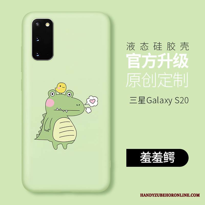Samsung Galaxy S20 Kuori All Inclusive Sininen Puhelimen Kuoret Kotelo Sarjakuva Silikoni Tähti