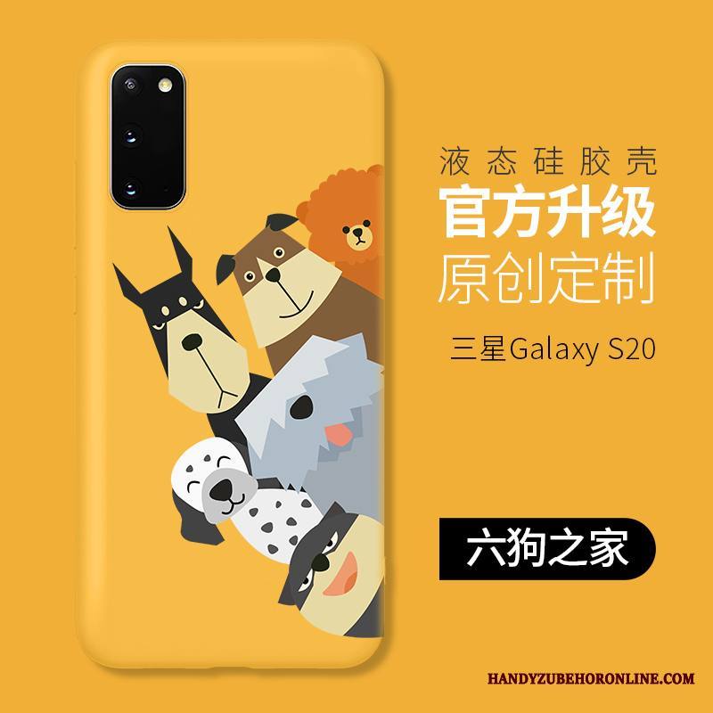 Samsung Galaxy S20 Kuori All Inclusive Sininen Puhelimen Kuoret Kotelo Sarjakuva Silikoni Tähti
