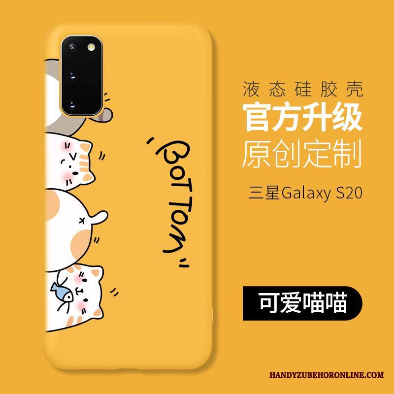 Samsung Galaxy S20 Kuori All Inclusive Sininen Puhelimen Kuoret Kotelo Sarjakuva Silikoni Tähti