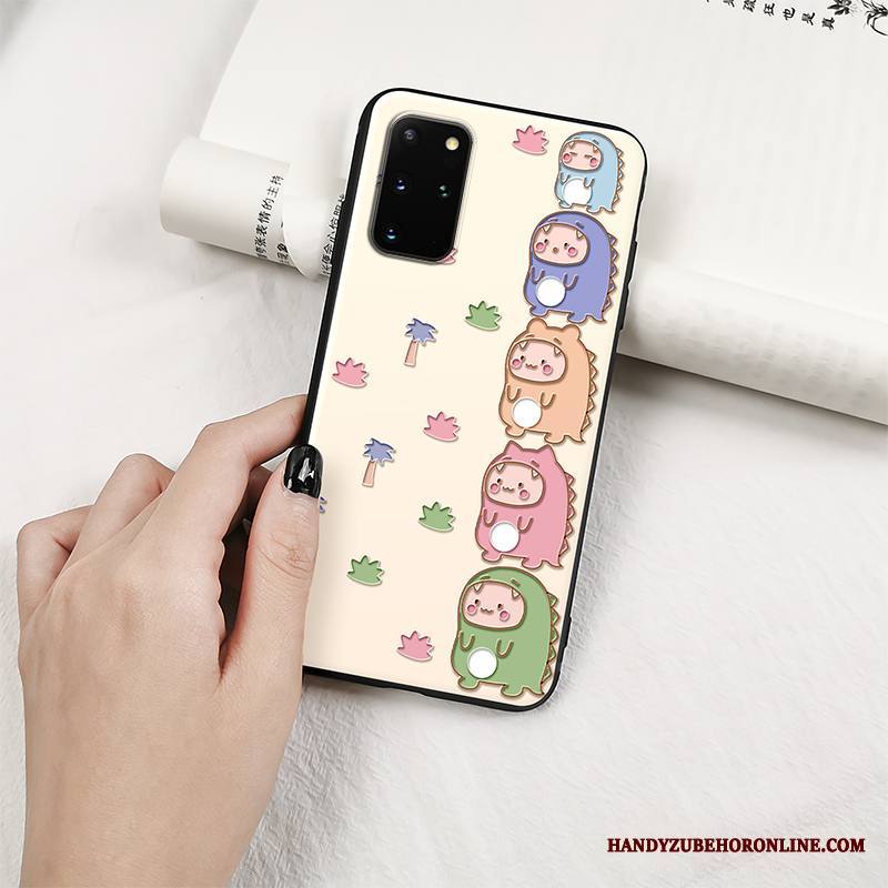 Samsung Galaxy S20+ Kuori Pehmeä Neste Kohokuviointi Ihana Net Red Suojaus Suuntaus Sarjakuva