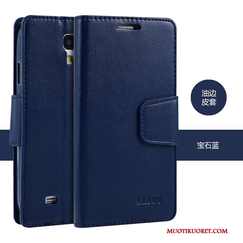 Samsung Galaxy S4 Simpukka Jauhe Nahkakotelo Pehmeä Neste Uusi Kuori Tähti