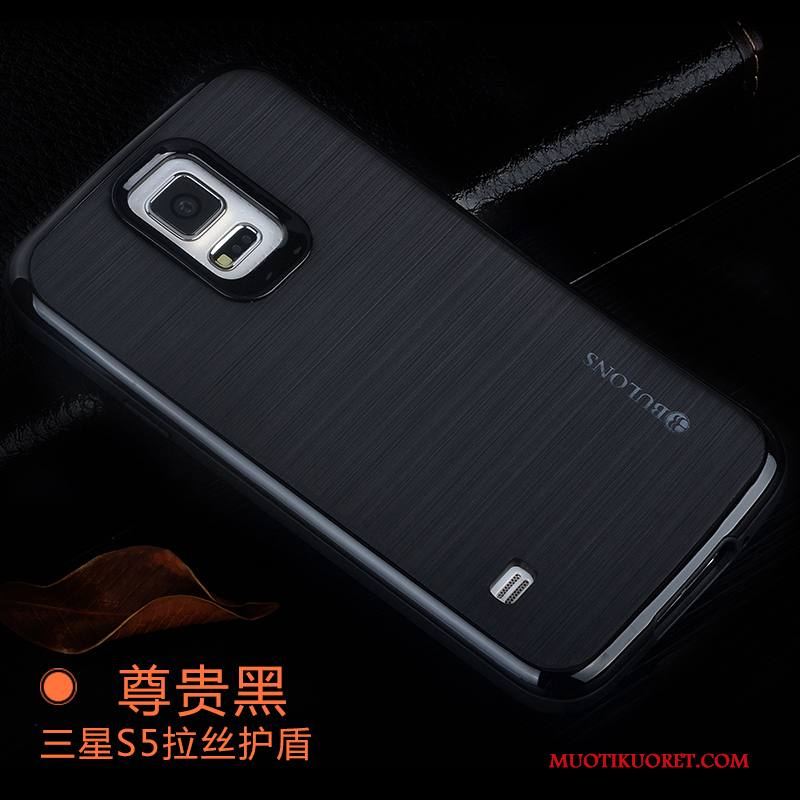 Samsung Galaxy S5 Puhelimen Kuoret Kehys Suojaus Takakansi Kuori Silikoni Murtumaton