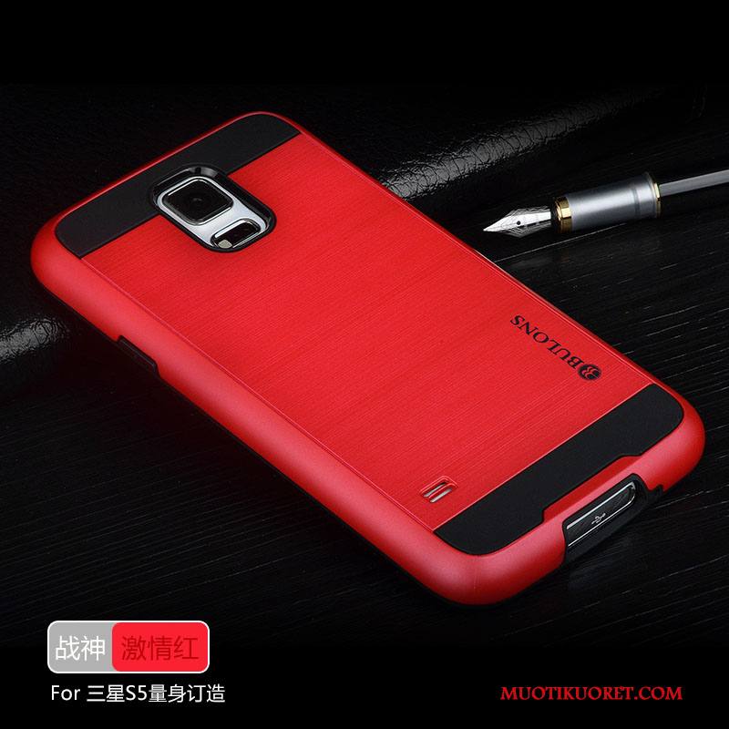 Samsung Galaxy S5 Puhelimen Kuoret Kehys Suojaus Takakansi Kuori Silikoni Murtumaton