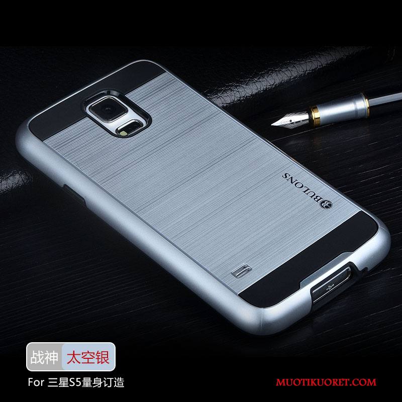 Samsung Galaxy S5 Puhelimen Kuoret Kehys Suojaus Takakansi Kuori Silikoni Murtumaton
