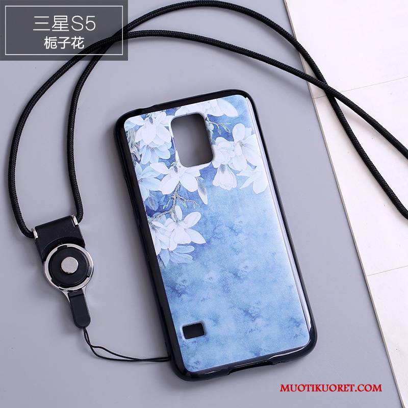 Samsung Galaxy S5 Valkoinen Pehmeä Neste Ihana All Inclusive Kuori Silikoni Tähti