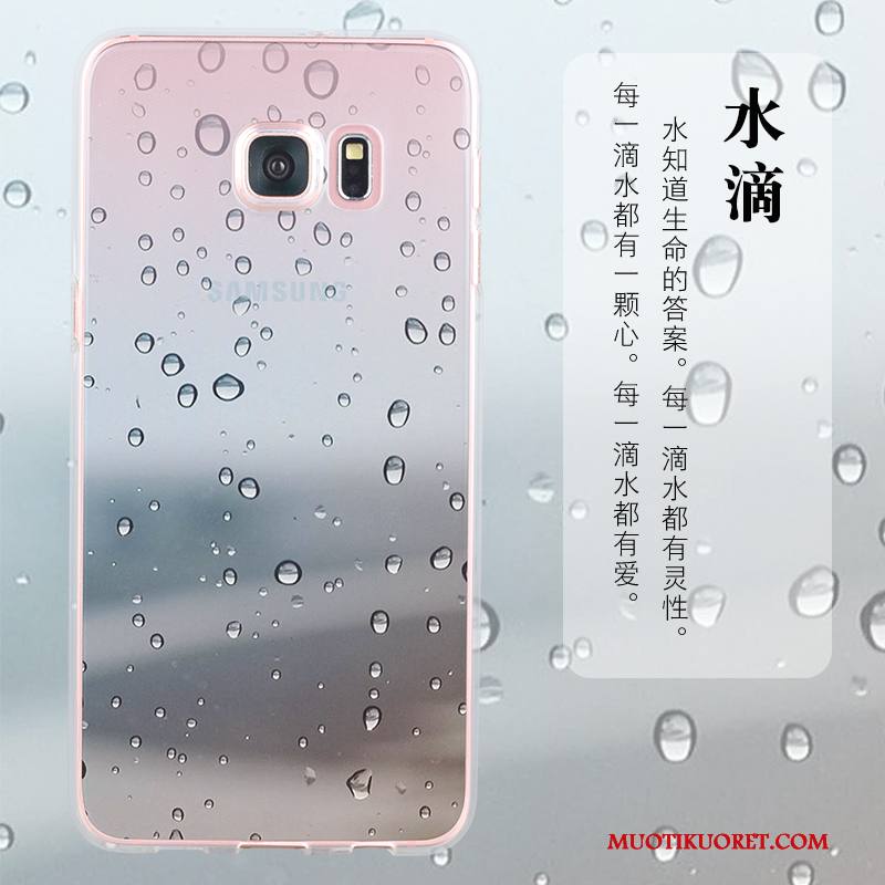 Samsung Galaxy S6 Edge Kuori Kotelo All Inclusive Suojaus Puhelimen Kuoret Silikoni Murtumaton Jauhe