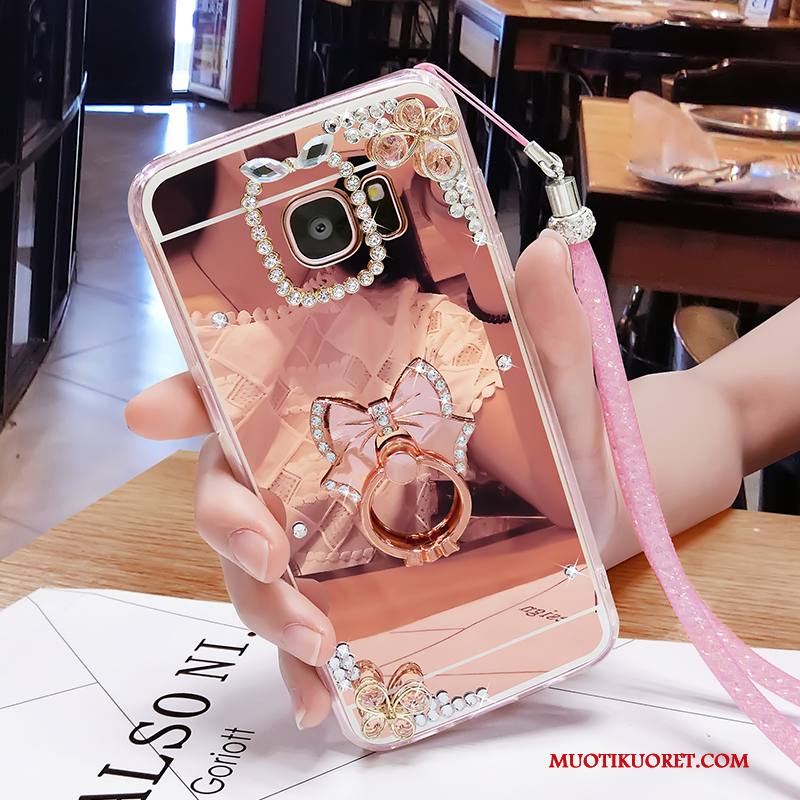 Samsung Galaxy S6 Edge + Kuori Puhelimen Kuoret Kotelo Pehmeä Neste Luova Persoonallisuus Tähti Silikoni