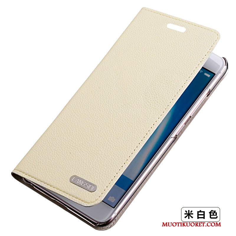 Samsung Galaxy S6 Edge Kuori Suojaus Jauhe Ohut Nahkakotelo Murtumaton Tähti Aito Nahka