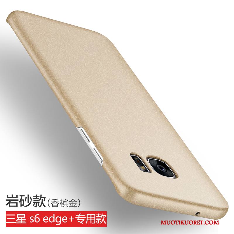 Samsung Galaxy S6 Edge + Tähti Jauhe Murtumaton Suojaus Väriset Kotelo Kuori