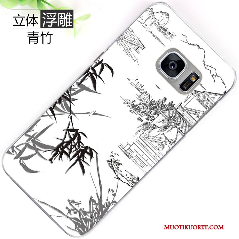 Samsung Galaxy S7 Edge Kuori Kova Suojaus Persoonallisuus Luova Puhelimen Kuoret Kohokuviointi Murtumaton