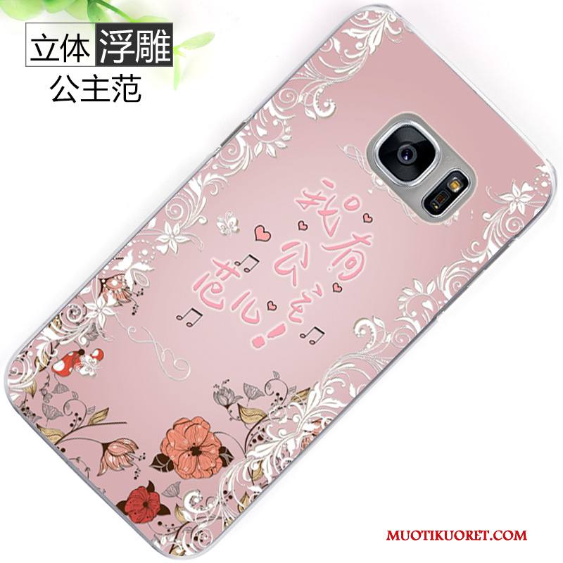 Samsung Galaxy S7 Edge Kuori Kova Suojaus Persoonallisuus Luova Puhelimen Kuoret Kohokuviointi Murtumaton
