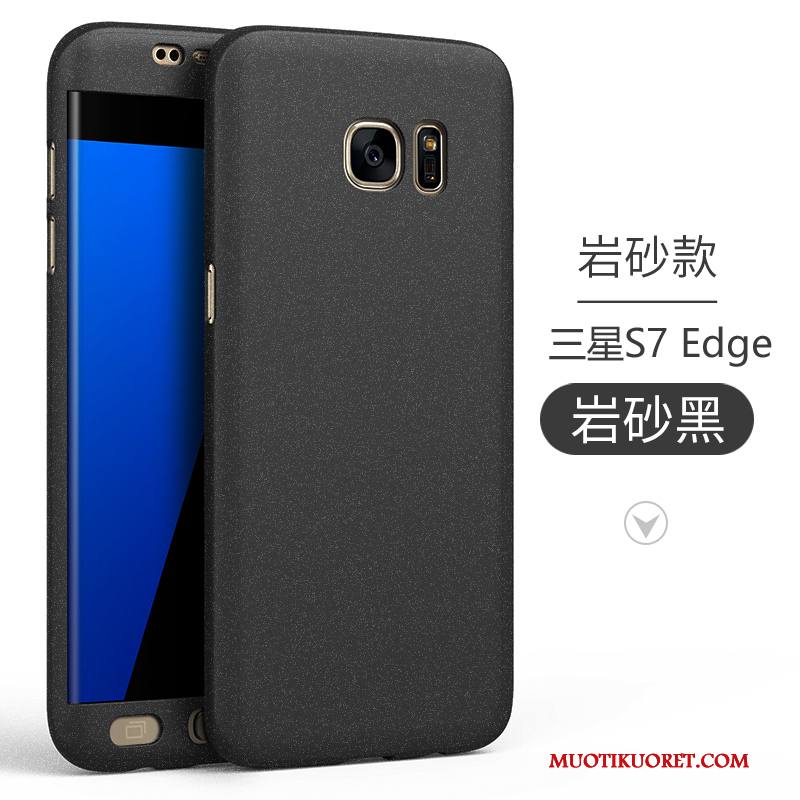 Samsung Galaxy S7 Edge Kuori Puhelimen Kuoret Silikoni Murtumaton Tähti Tummanvihreä Suojaus All Inclusive