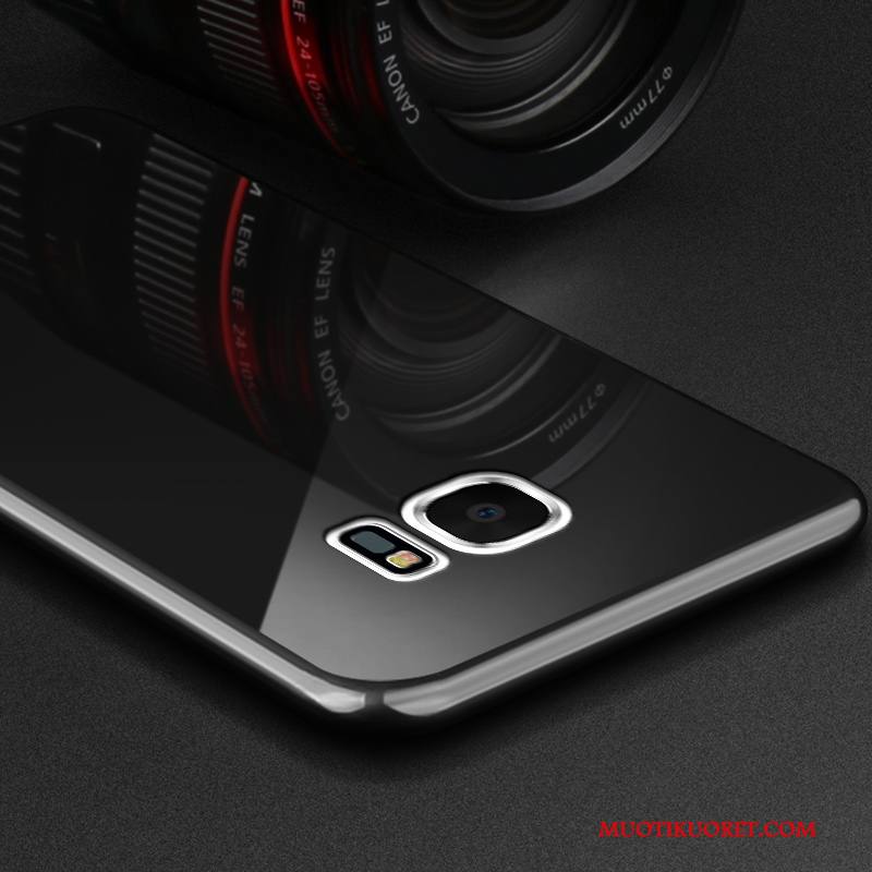 Samsung Galaxy S7 Edge Kuori Tuki Ultra Ohut Yksinkertainen Pesty Suede Puhelimen Kuoret Persoonallisuus